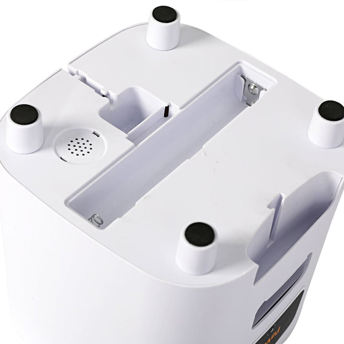 5l Automatic Pet Feeder 2 Bowl White