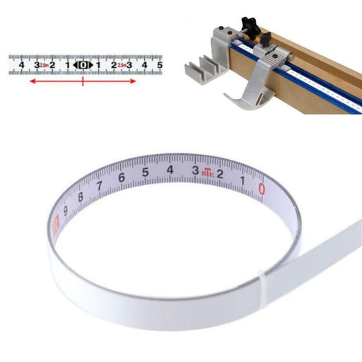 5m Sticky Scale Steel Ruler With Glue Tape Measure
