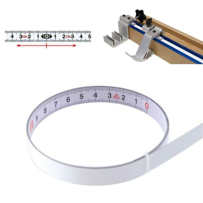 5m Sticky Scale Steel Ruler With Glue Tape Measure