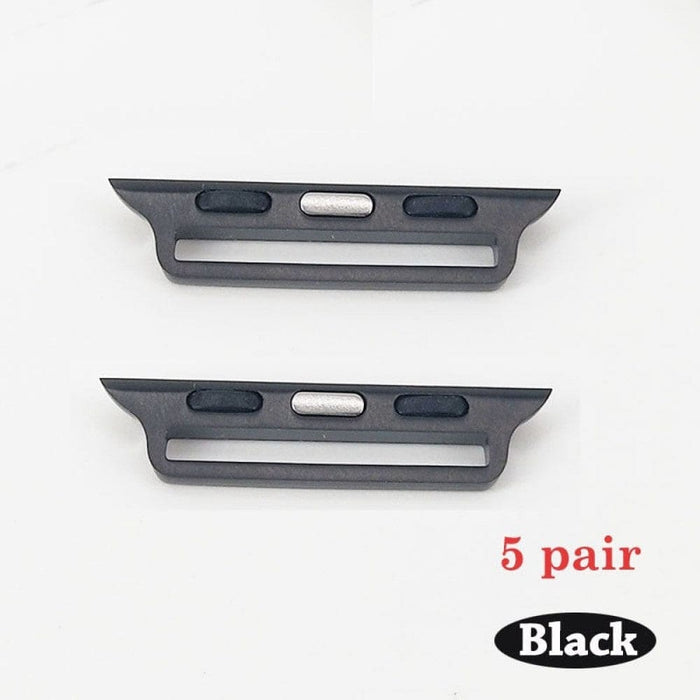 5pair Stainless Steel Adapter Watchband Connector for Apple