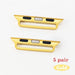 5pair Stainless Steel Adapter Watchband Connector for Apple