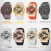 6 in 1 Dual Display Waterproof Sport Watch