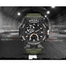 6 in 1 Men’s 50m Waterproof Dual Time Digital Sport Wrist