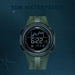6 in 1 Men’s 30m Waterproof Sport Led Digital Wrist Watch