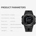 6 in 1 Men’s 30m Waterproof Sport Led Digital Wrist Watch