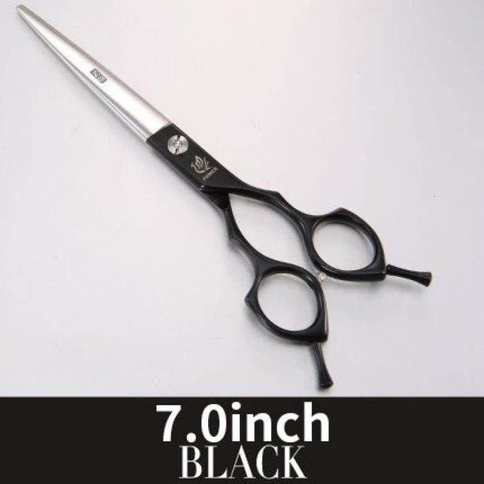 6.5 7.0inch Jp440c Curved Thinning Straight Scissors Dog