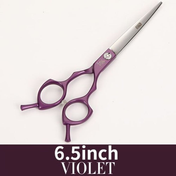 6.5 7.0inch Jp440c Curved Thinning Straight Scissors Dog