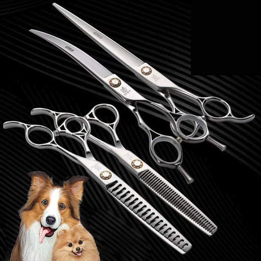 6.5 7 7.5 8 Inch Professional Pet Dogs Grooming Scissors