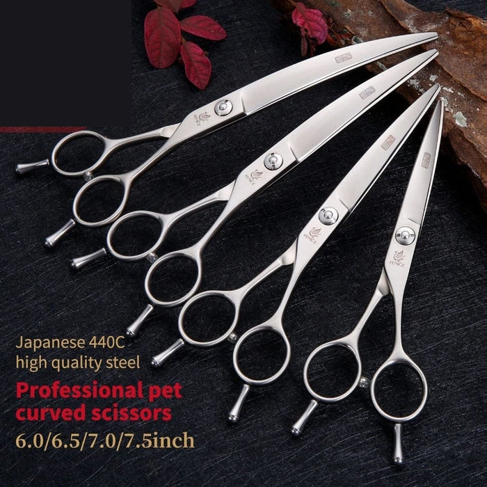 6 6.5 7 7.5 Inch Professional Curved Pet Dogs Grooming
