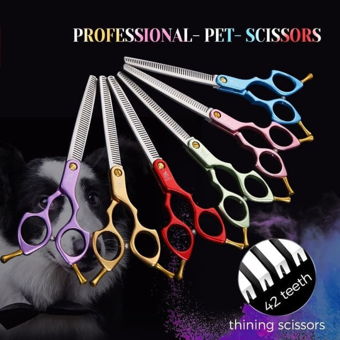 6.5 Inch Vg10 Steel Professional Pet Scissors Dog Grooming