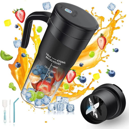 6 Blade Rechargeable Portable Juicer For Shakes