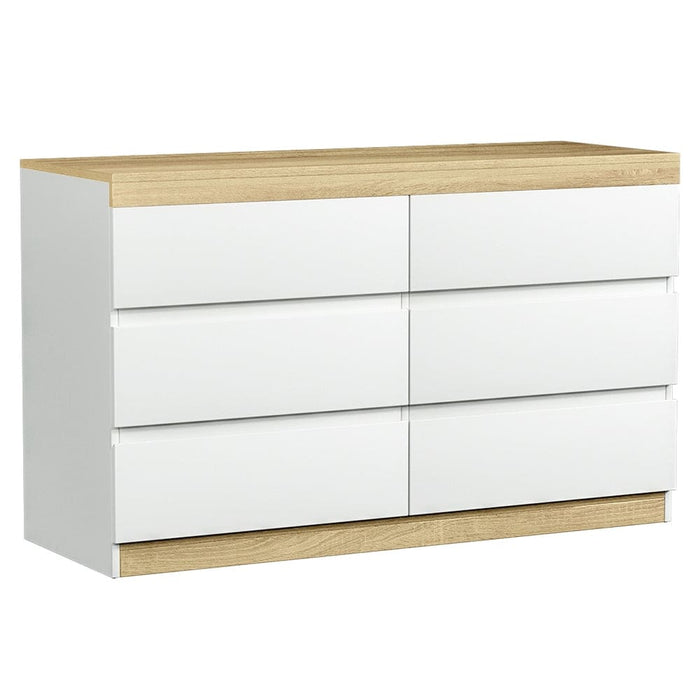 6 Chest of Drawers Cabinet Dresser Table Tallboy Storage