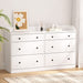 6 Chest of Drawers - Pete White