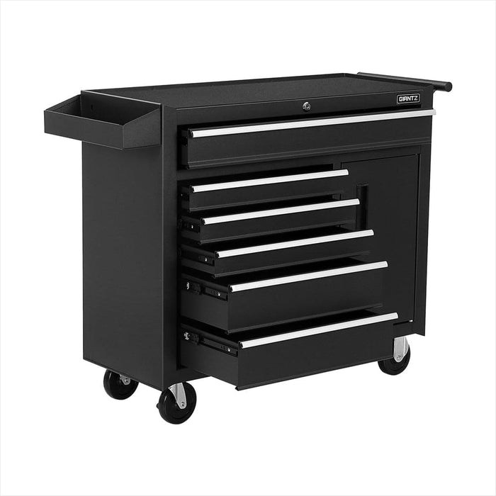 6 Drawer Tool Box Chest Cabinet Toolbox Storage Garage