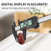 6 Inch Electronic Digital Ruler Vernier Caliper Measuring