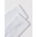 6 Pairs Unisex Middle Tube Socks White Black Sweat