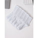 6 Pairs Unisex Middle Tube Socks White Black Sweat
