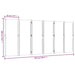 6-panel Room Divider Light Grey 420x180 Cm Abbttpn