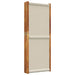 6-panel Room Divider Light Grey 420x180 Cm Abbttpn