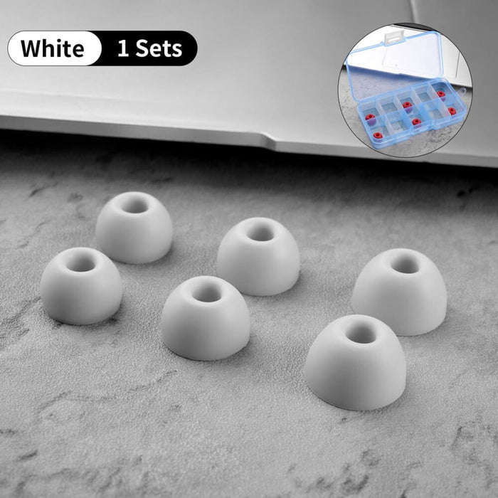 6 Pcs Anti - slip Silicone Ear Tips For Beats Fit Pro