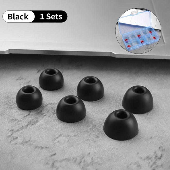 6 Pcs Anti - slip Silicone Ear Tips For Beats Fit Pro