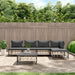 6 Piece Garden Lounge Set with Cushions Anthracite Poly