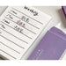 6 Piece Gradient Purple White Correction Tape Set Kawaii