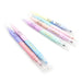 6 Piece Highlighter Set Kawaii Fluorescent Colours