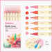 6 Piece Retro Double Tip Marker Pens Watercolour