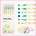 6 Piece Retro Double Tip Marker Pens Watercolour