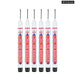 6 Pieces 20mm Long Nib Markers for Metal Perforating Pen