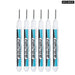 6 Pieces 20mm Long Nib Markers for Metal Perforating Pen