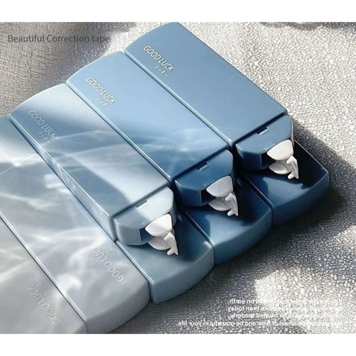 6 Pieces Blue Gradient Correction Tape Set Ins Korea