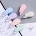 6 Pieces Correction Tape Set Solid Colour Translucent