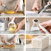 6 Pieces Multifunction Household Scissors Bottle Opener Egg