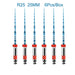 6 Pieces Orthdent Dental Reciprocating Blue Endodontic Files