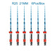 6 Pieces Orthdent Dental Reciprocating Blue Endodontic Files