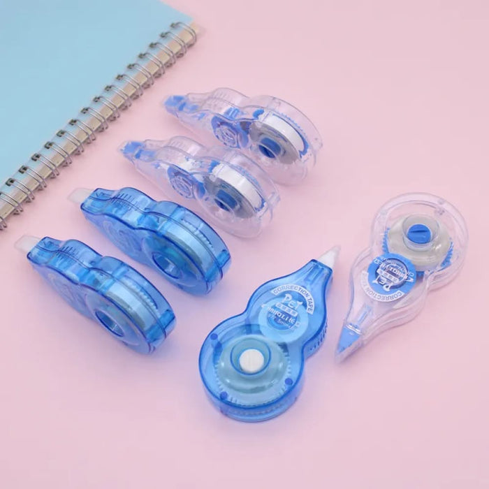 6 Pieces Roller Correction Tape 8mx5mm White Sticker