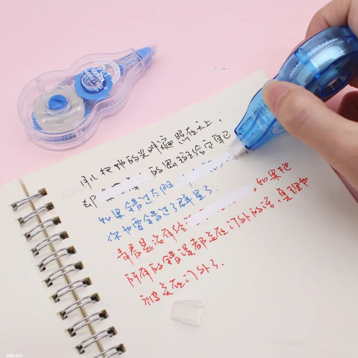 6 Pieces Roller Correction Tape 8mx5mm White Sticker