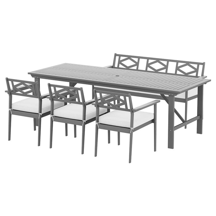 6 - seater Outdoor Furniture Dining Chairs Table Patio
