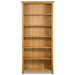 6 - tier Bookcase Solid Oak Wood Xaaaib
