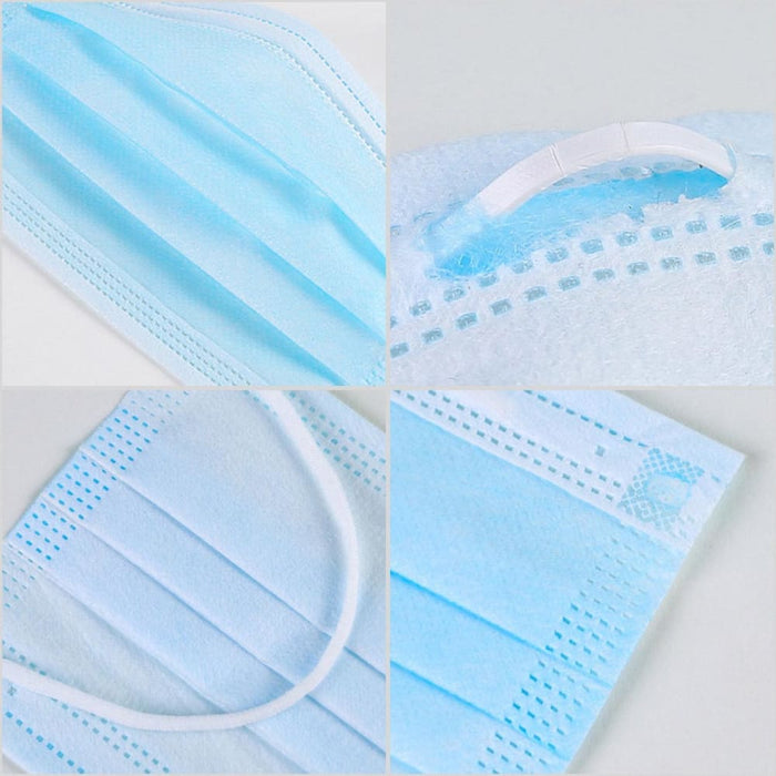 60 Pcs Anti Dust Filter Disposable Protective Sanitary Face