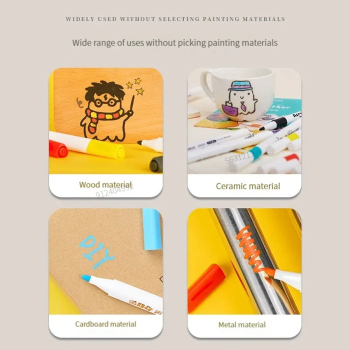 Acrylic Paint Marker Set