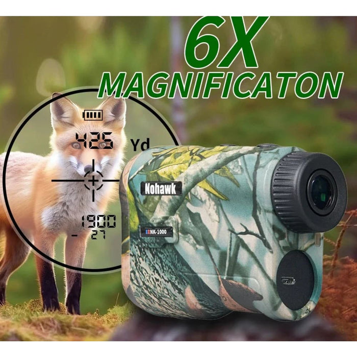 600m/1000m Golf Laser Rangefinder with Flag