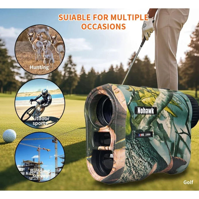 600m/1000m Golf Laser Rangefinder with Flag