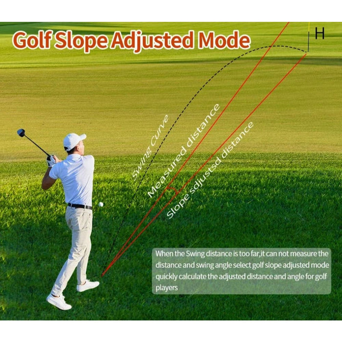 600m/1000m Golf Laser Rangefinder with Slope Compensation