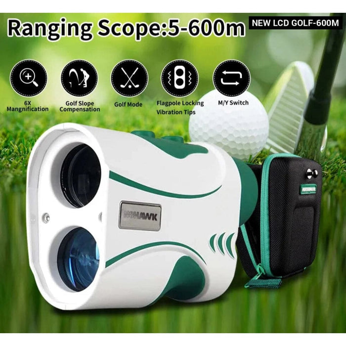 600m/1000m Golf Laser Rangefinder with Slope Compensation