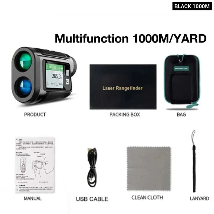 600m Golf Laser Rangefinder for Hunting