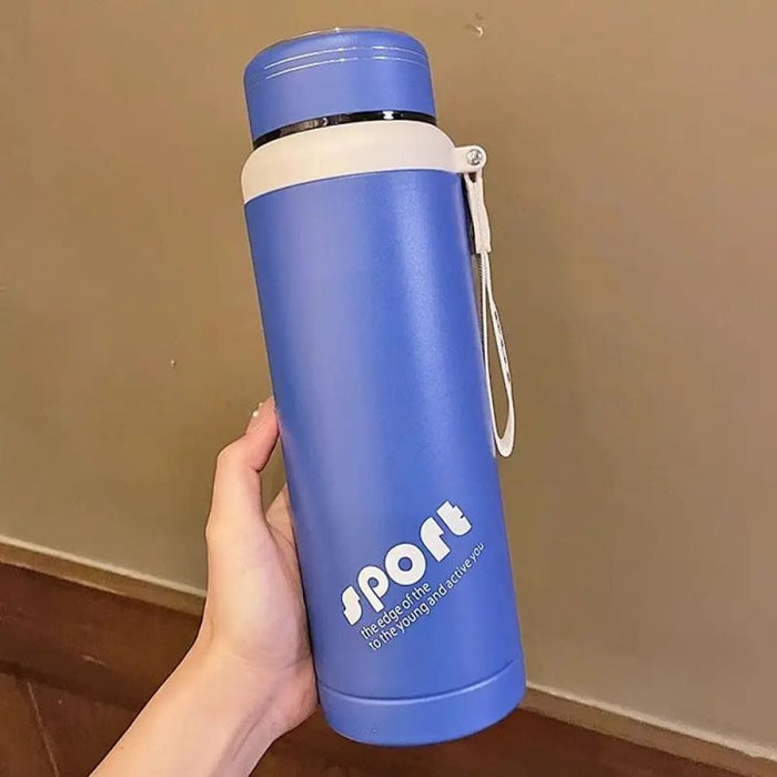 600ml Stainless Steel Thermos Bottle with Lid