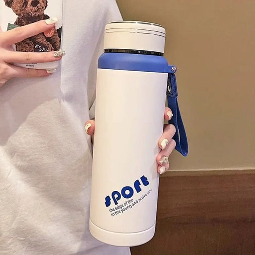 600ml Stainless Steel Thermos Bottle with Lid